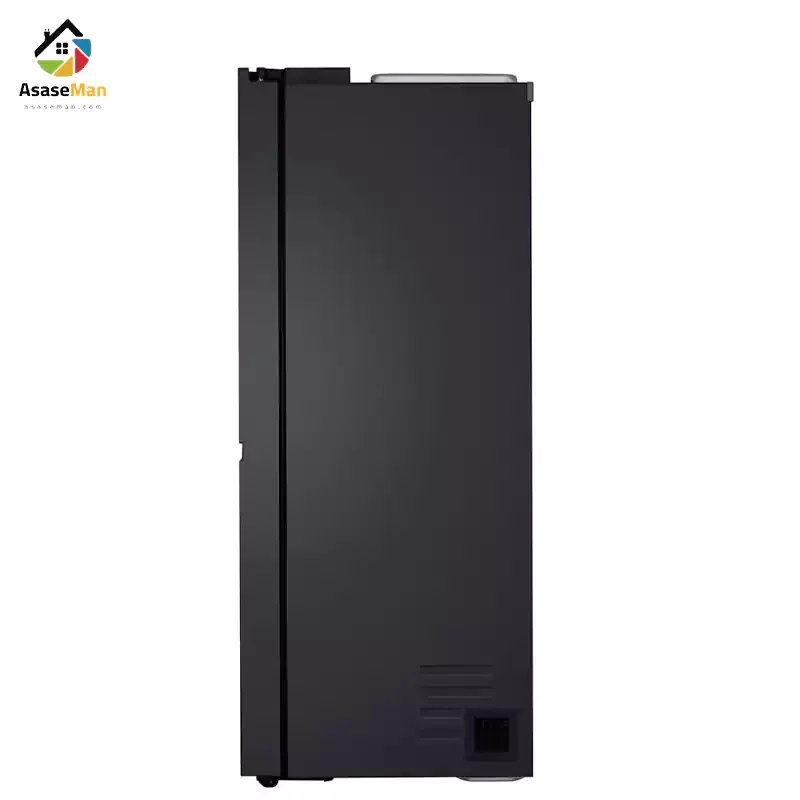 نمای از کنار یخچال فریزر ال جی مدل B287