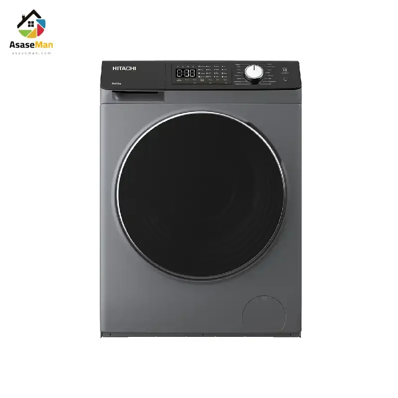 ماشین لباسشویی هیتاچی مدل BD-904HVOS رنگ دودی