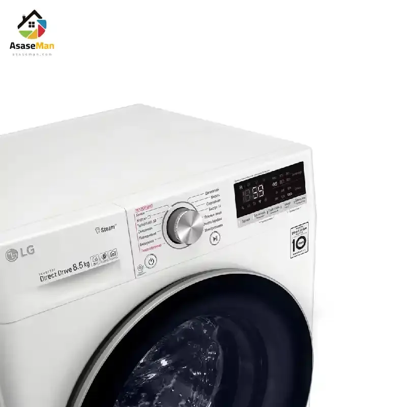 ماشین لباسشویی ال جی مدل F2V7 ظرفیت 8.5 کیلوگرم