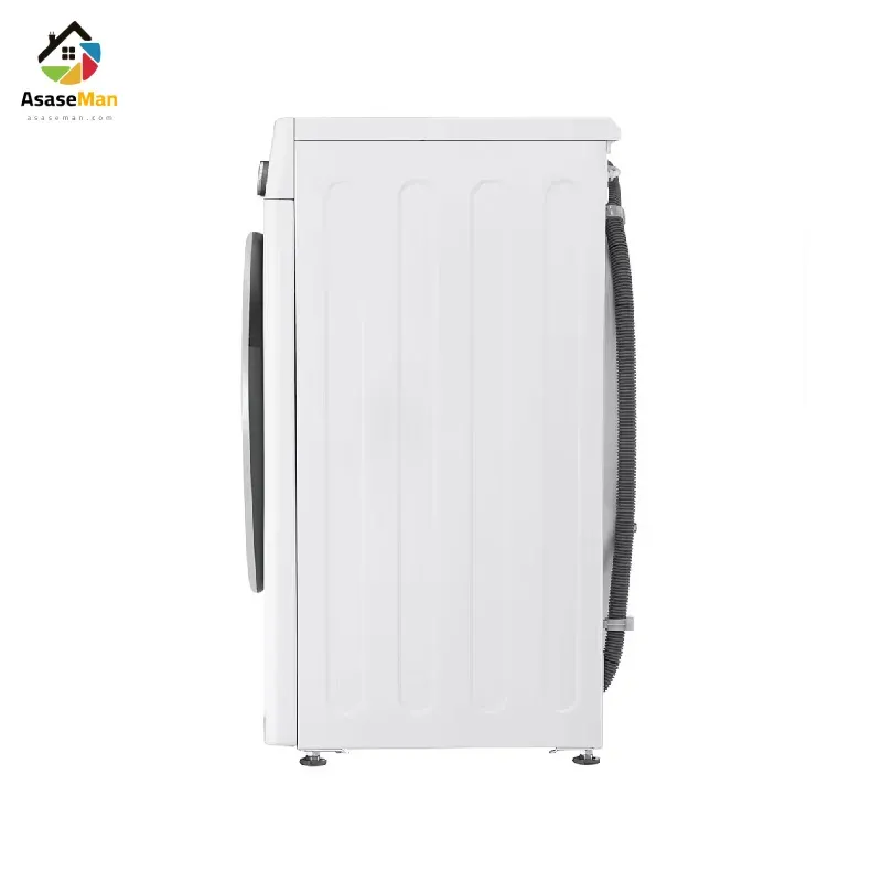 نمای کناری ماشین لباسشویی ال جی مدل F2V7 ظرفیت 8.5 کیلوگرم