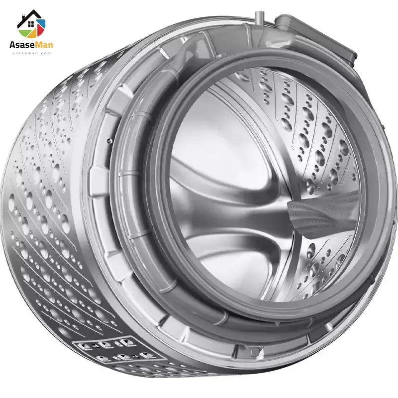 دیگ ماشین لباسشویی هایسنس 12کیلو مدل WD5S1245BW
